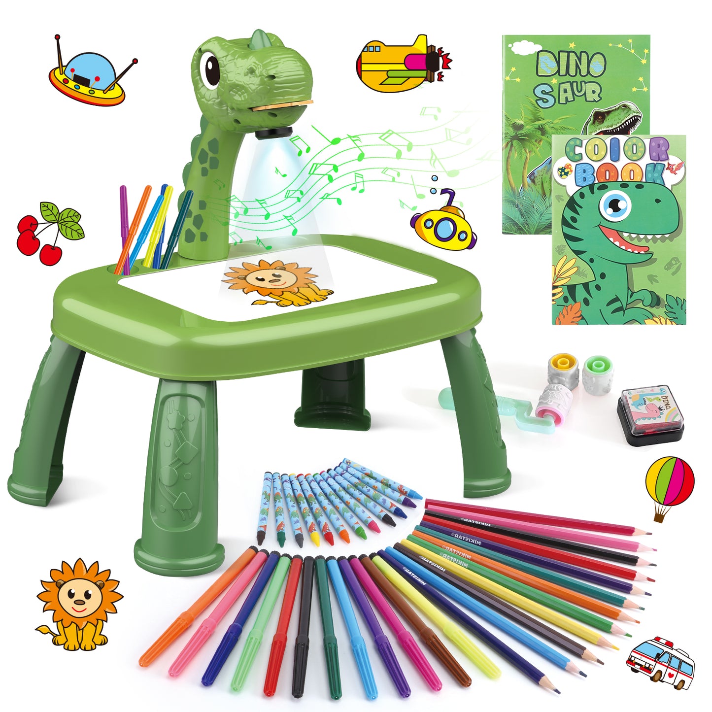 Large-Sized Drawing Projector Table for Kids 3+ Year Old
