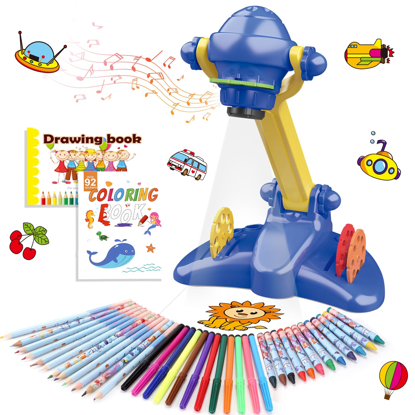 Adjustable Drawing Projector for Kids Aged 3+