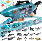 Shark Truck Toys with LED and Sound