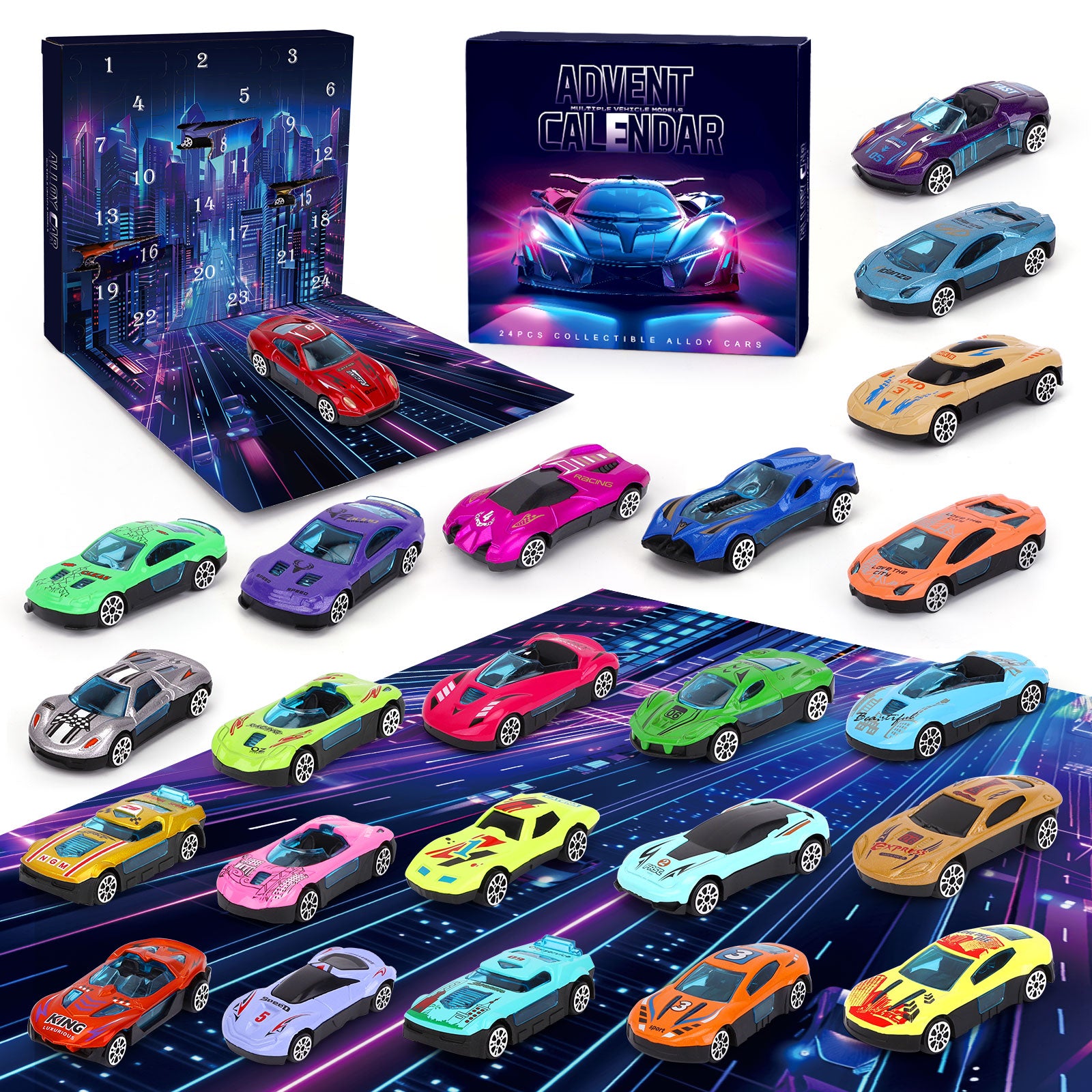 Play Vehicles Christmas Countdown Calendar