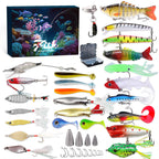 Fishing Advent Calendar with Lures Set