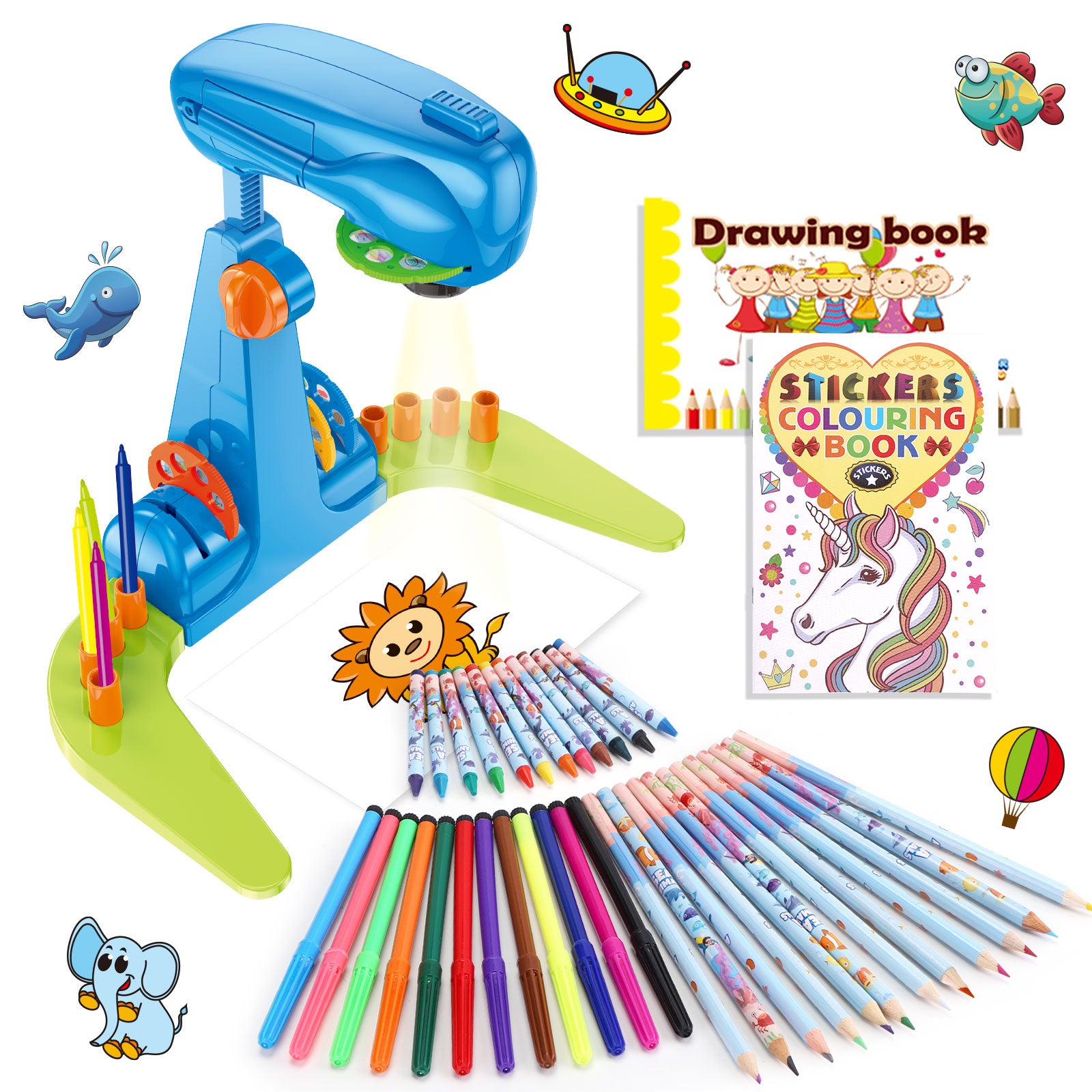 Fixed Drawing Projector for Kids
