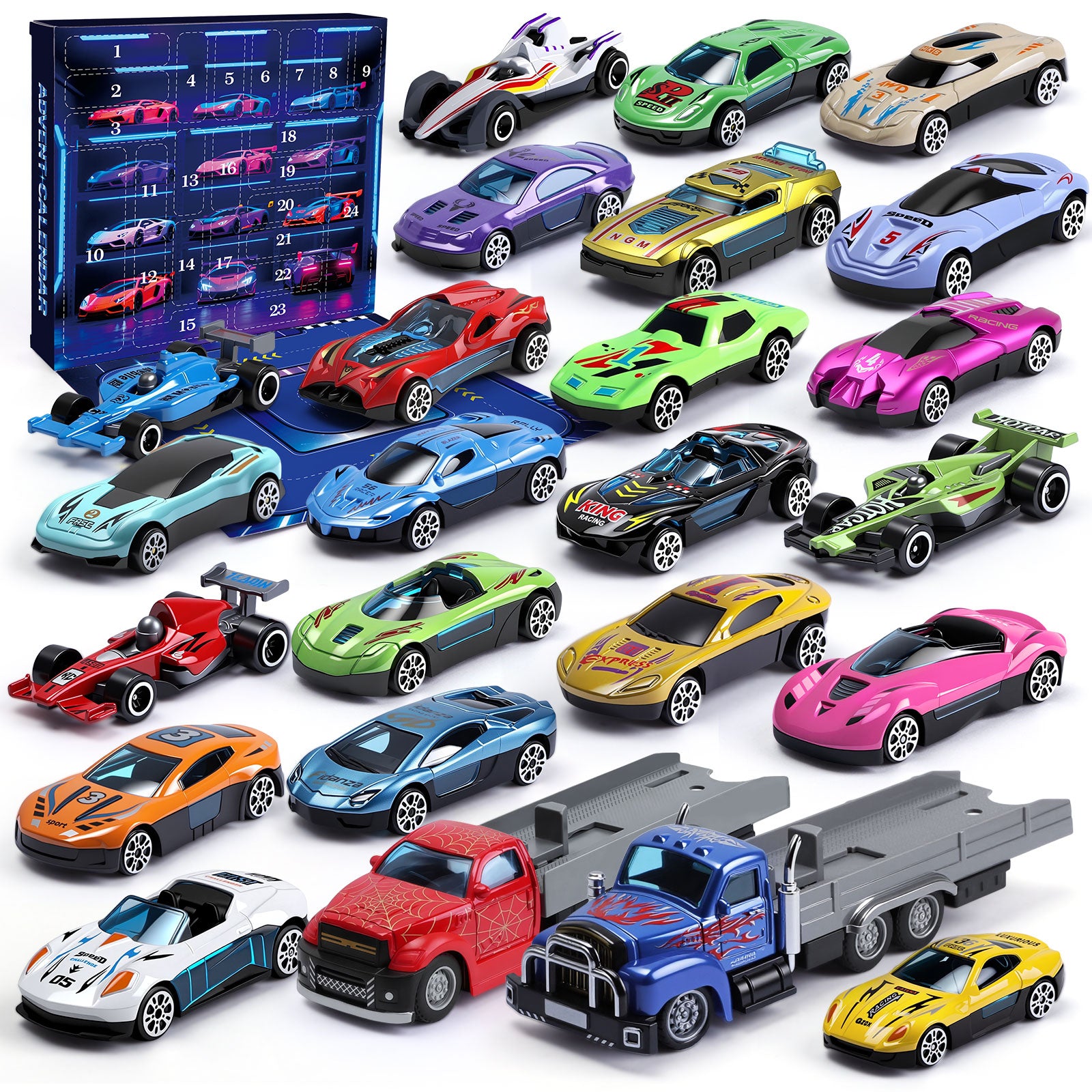 Spring-loaded Vehicles Advent Calendar