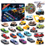 Vehicles Toys Countdown Advent Calendars