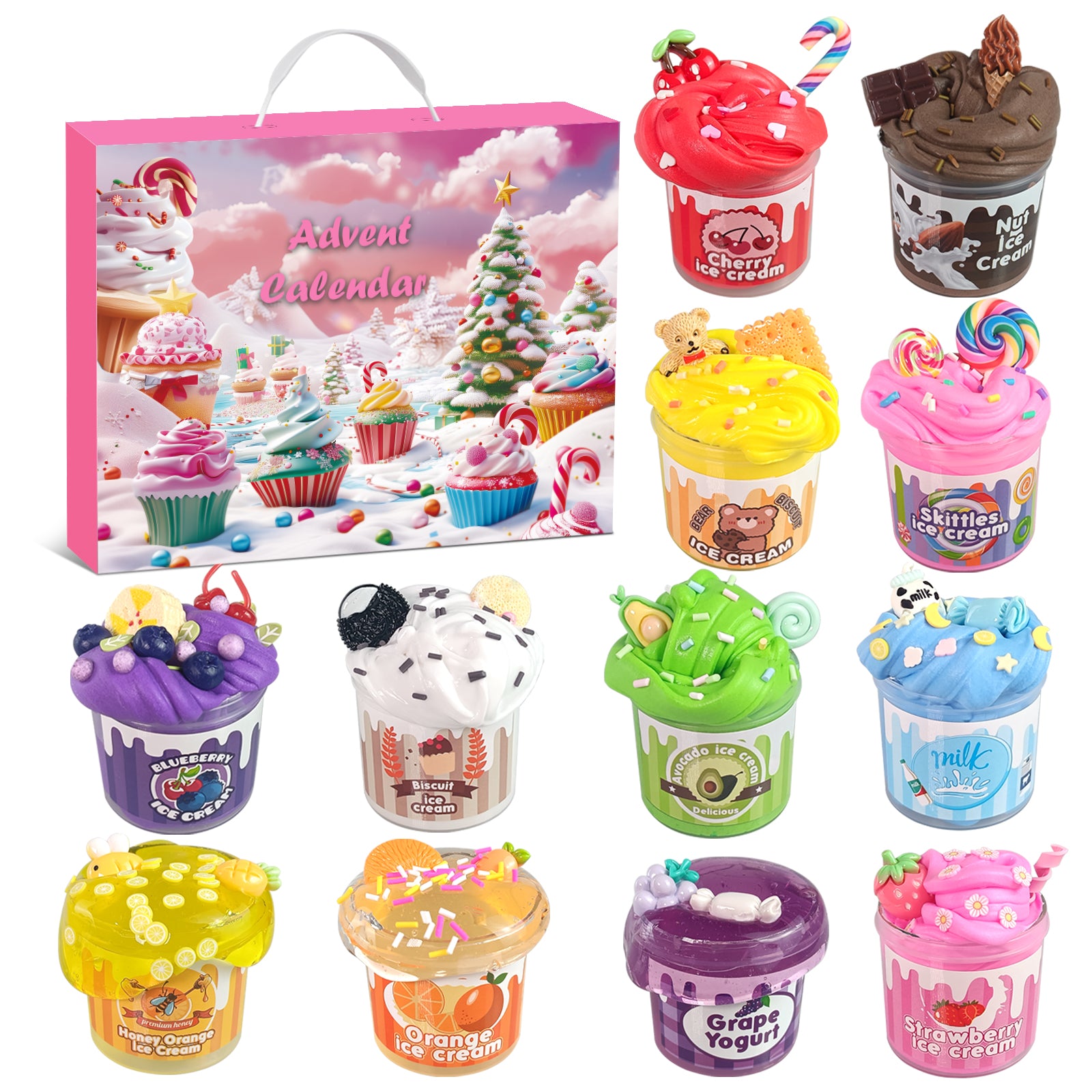 Slime Christmas Countdown Advent Calendar