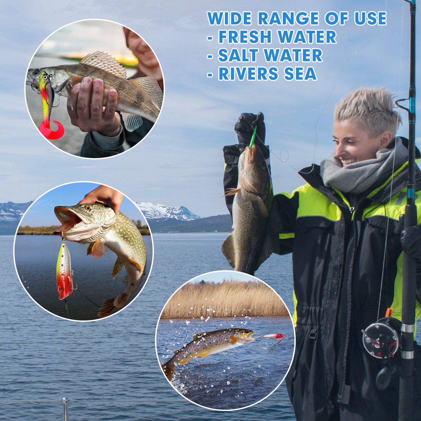 Fishing Advent Calendar with Lures Set