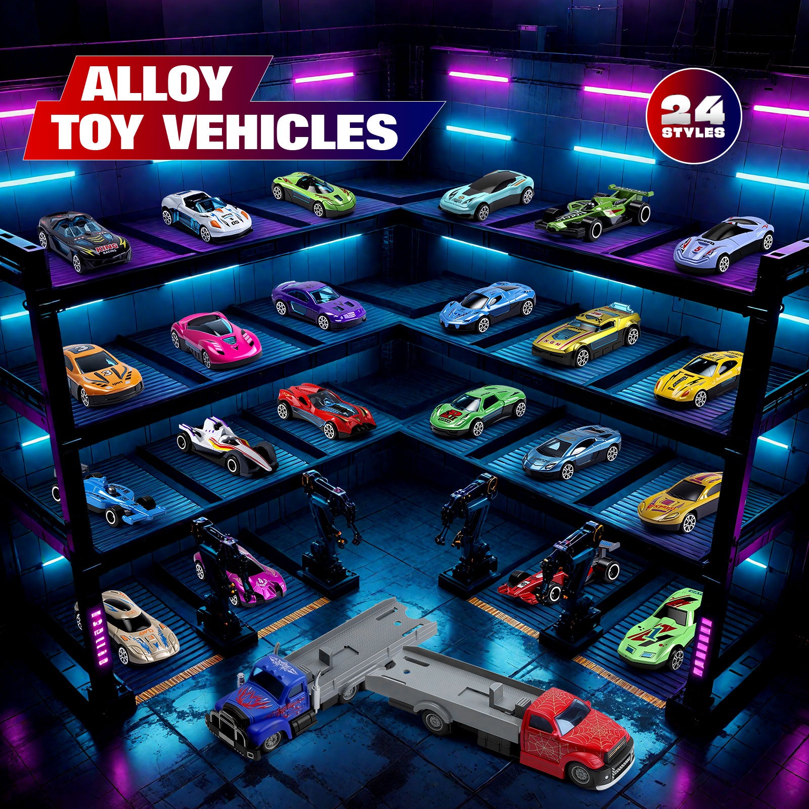 Spring-loaded Vehicles Advent Calendar