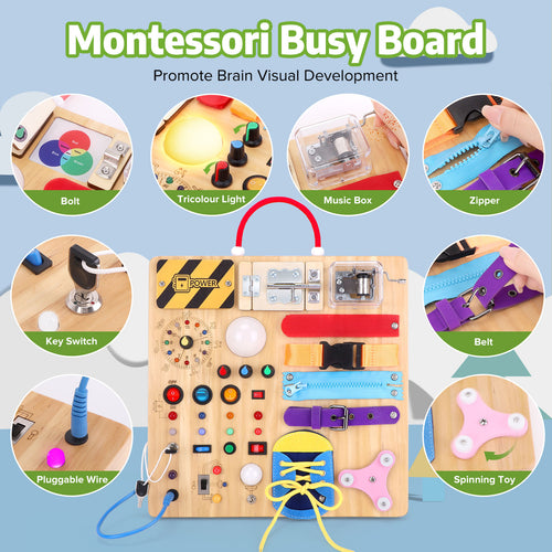 23 in 1 LED Busy Board