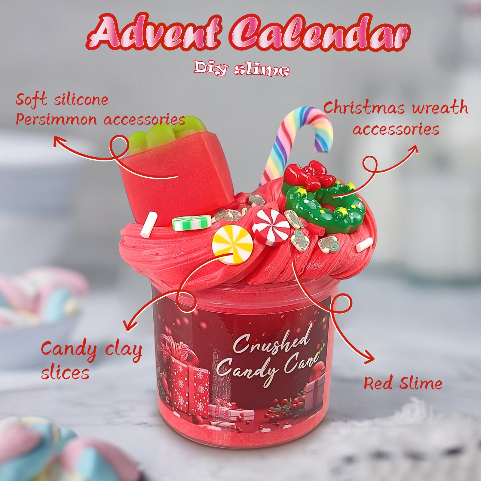 Christmas Slime Advent Calendar