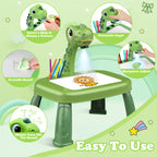 Large-Sized Drawing Projector Table for Kids 3+ Year Old