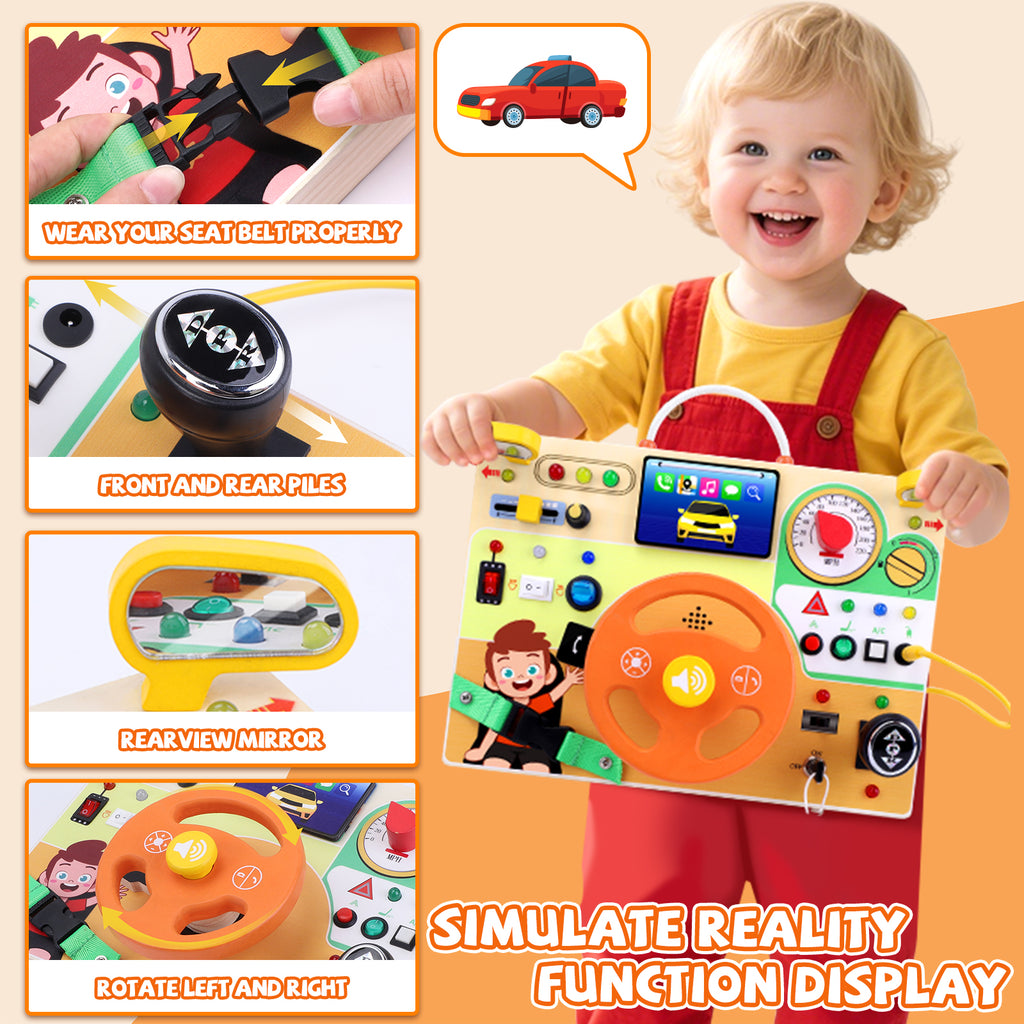 Steering Wheel Driving Simulation Toy