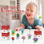 Succulent & Bouquet Building Blocks Christmas Countdown Calendar