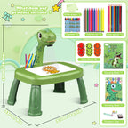 Large-Sized Drawing Projector Table for Kids 3+ Year Old