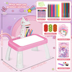 Large-Sized Drawing Projector Table for Kids 3+ Year Old