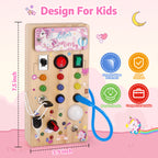 Led Busy Board with 8 Light switches
