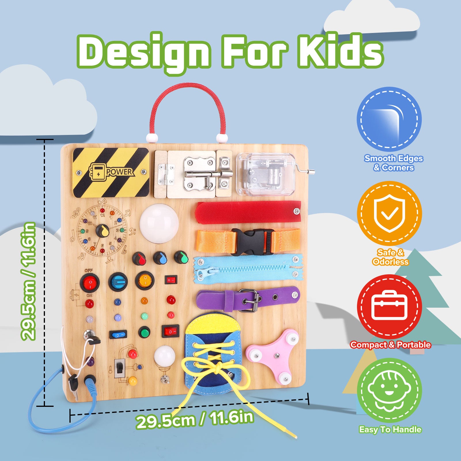 23 in 1 LED Busy Board
