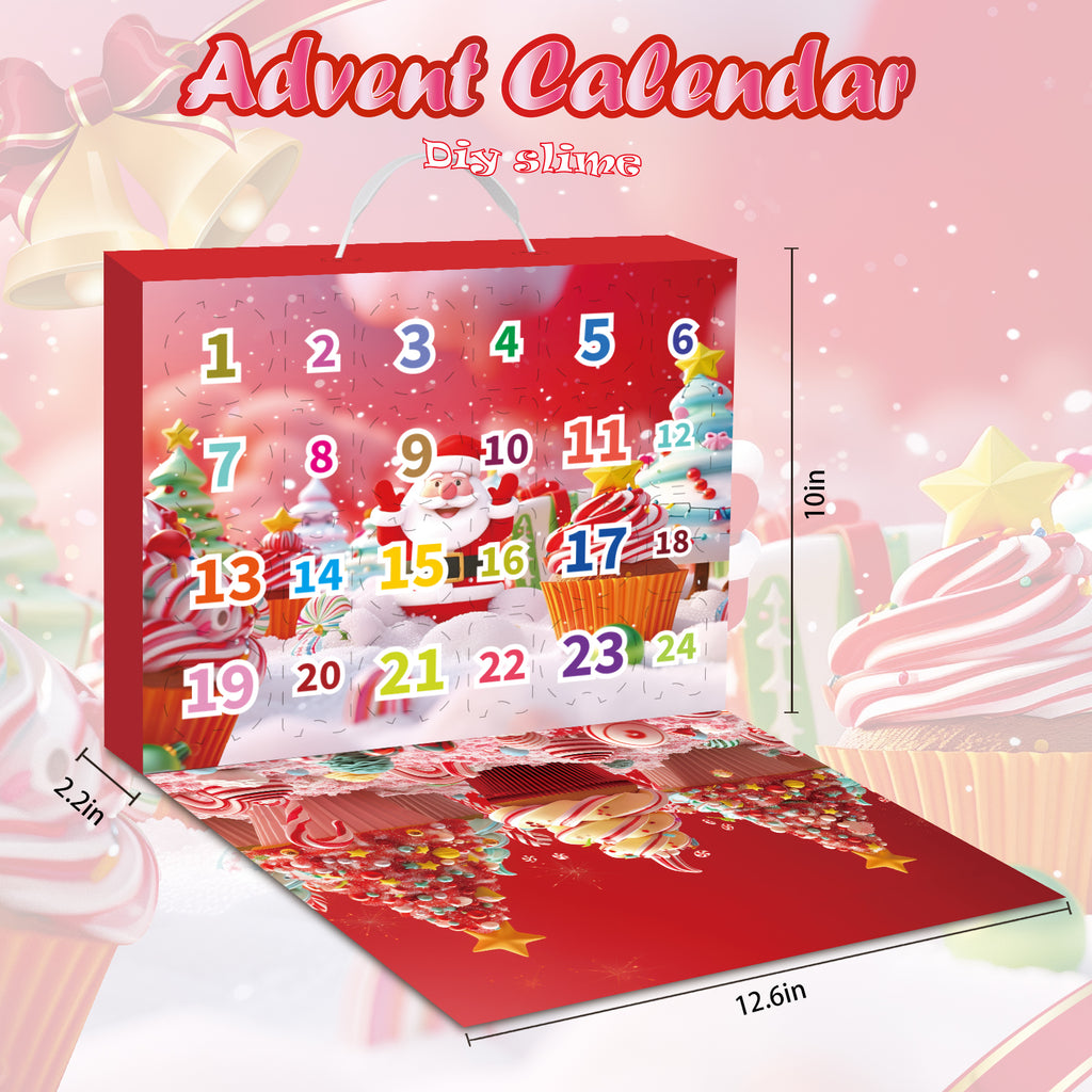 Christmas Slime Advent Calendar