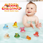 Rubber Ducks Bath Toys 24 Days Christmas Countdown Calendar