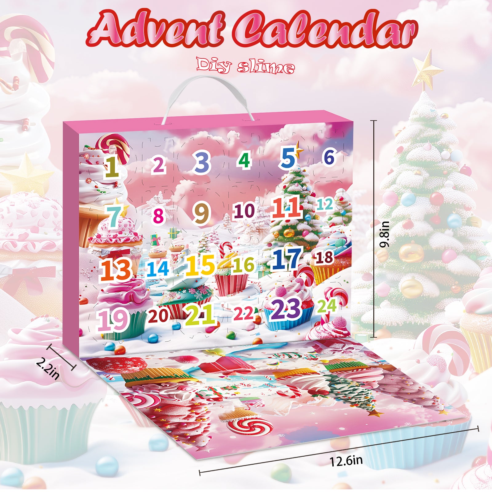 Slime Christmas Countdown Advent Calendar