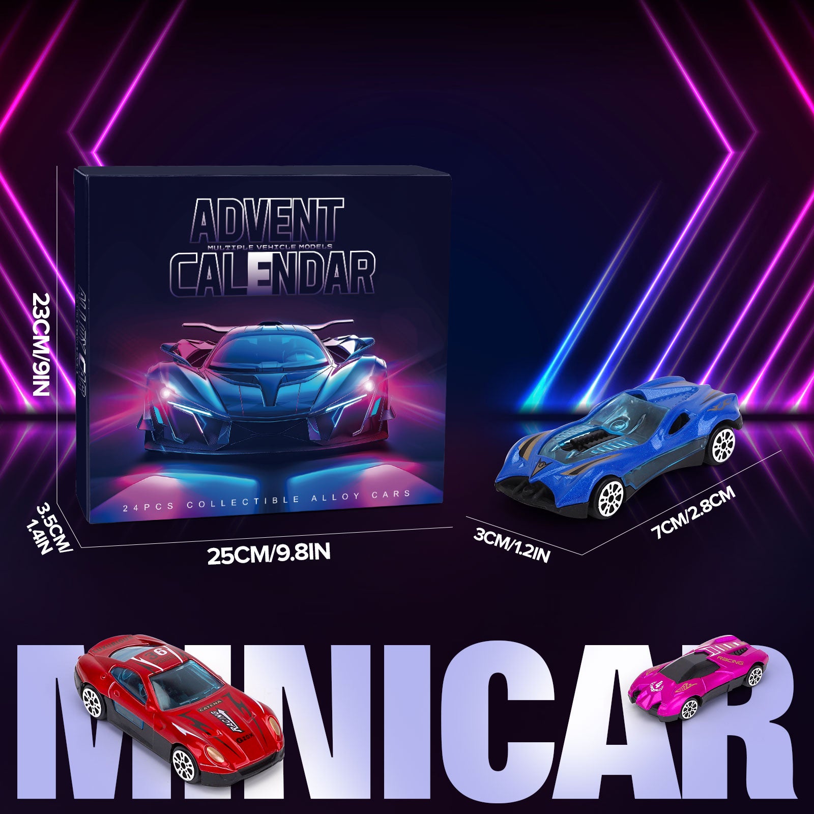 Play Vehicles Christmas Countdown Calendar