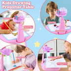 Mermaid Drawing Projection Portable Box