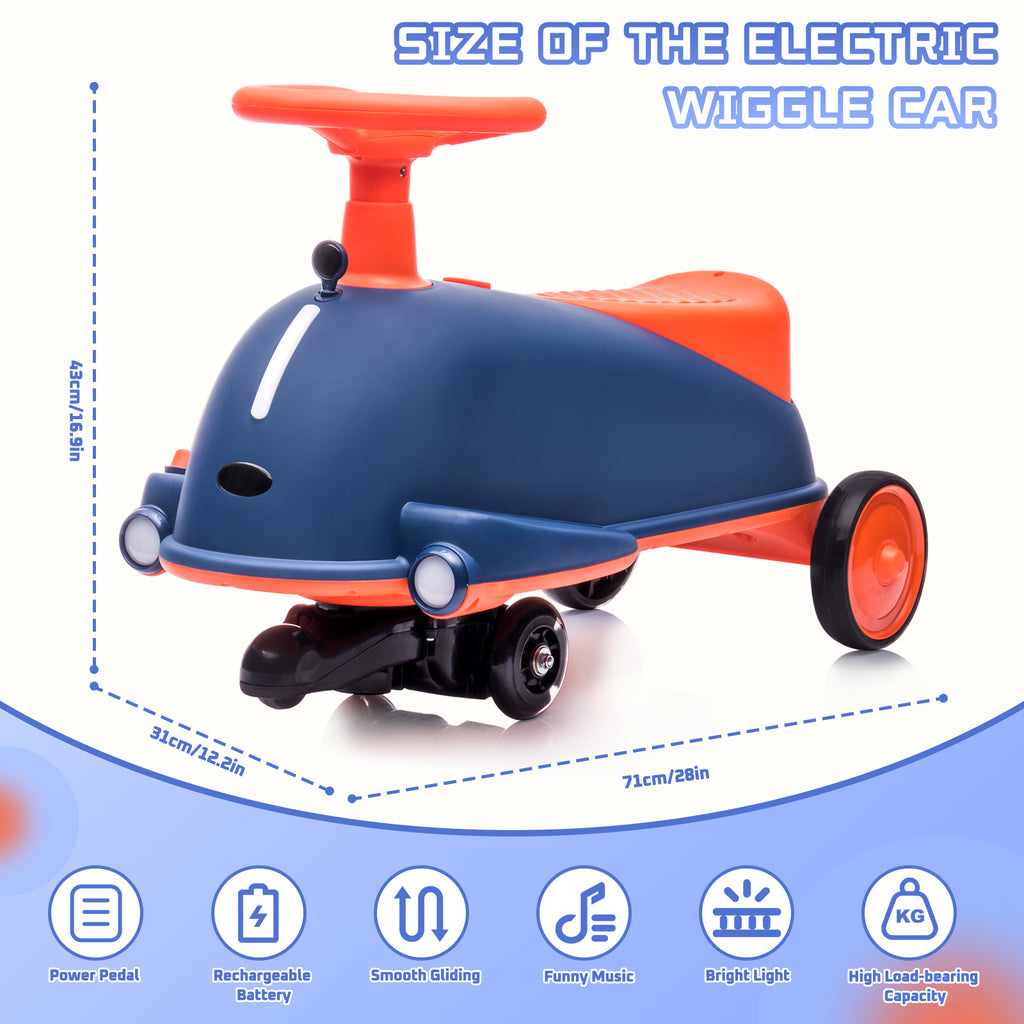 12V Electric Wiggle Car for Kids