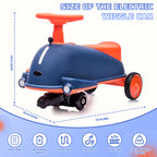 12V Electric Wiggle Car for Kids